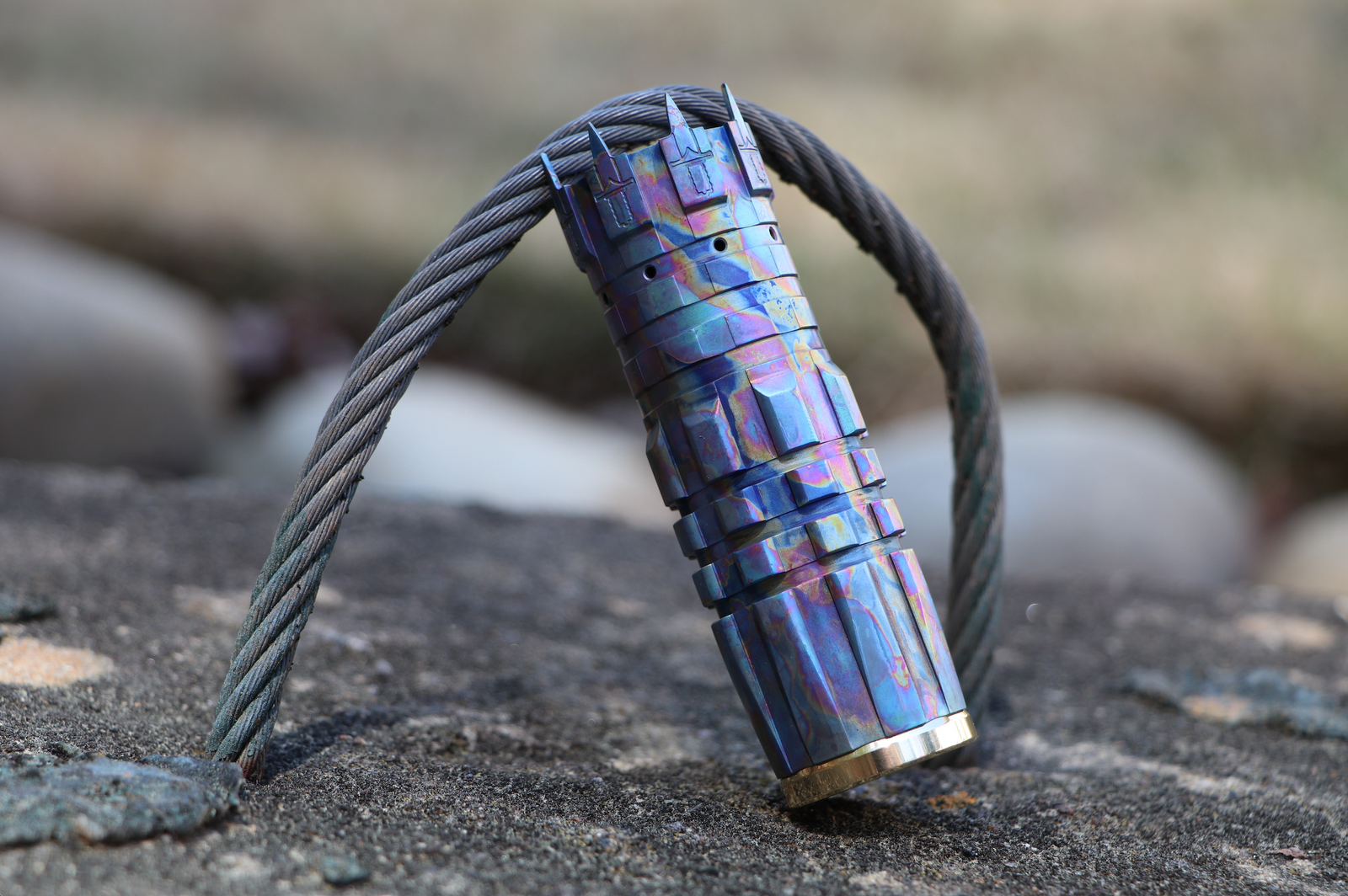 ANODIZED TITANIUM <br><I>recently restocked</I>