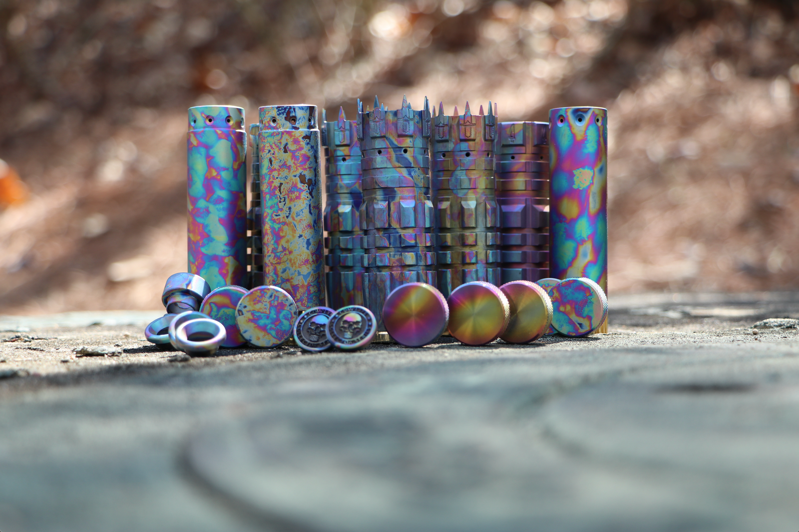 ANODIZED TITANIUM <br><I>restocked 3/27</I>