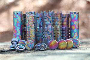 ANODIZED TITANIUM <br><I>restocked 3/27</I>