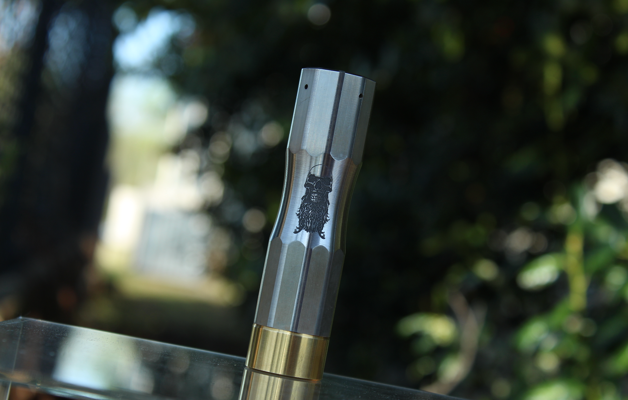 CompLyfe Mini Cap JTR Etched Ano Ti CompLyfe Mini Cap JTR Etched Ano Ti