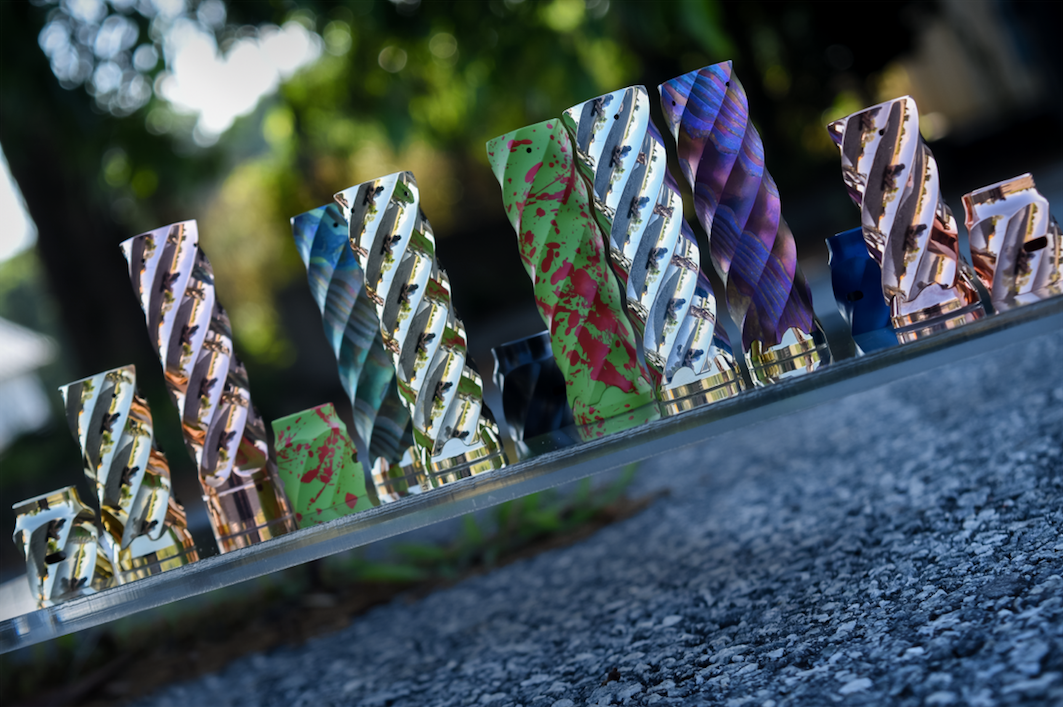 VORTEX COLLECTION<br><i>tubes and caps</I>