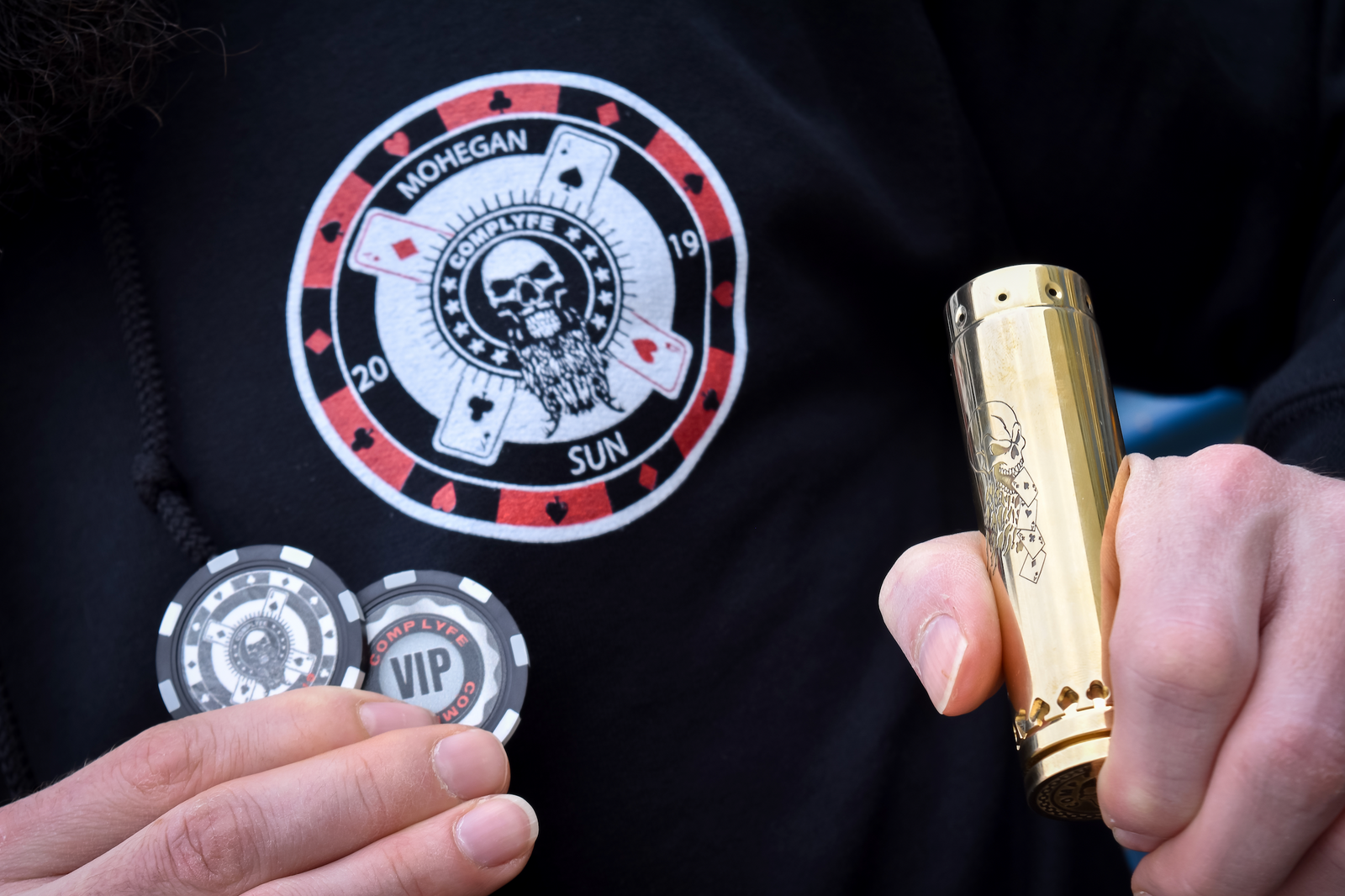 MOHEGAN SUN HOODIE<br><I>small & XL available</I>