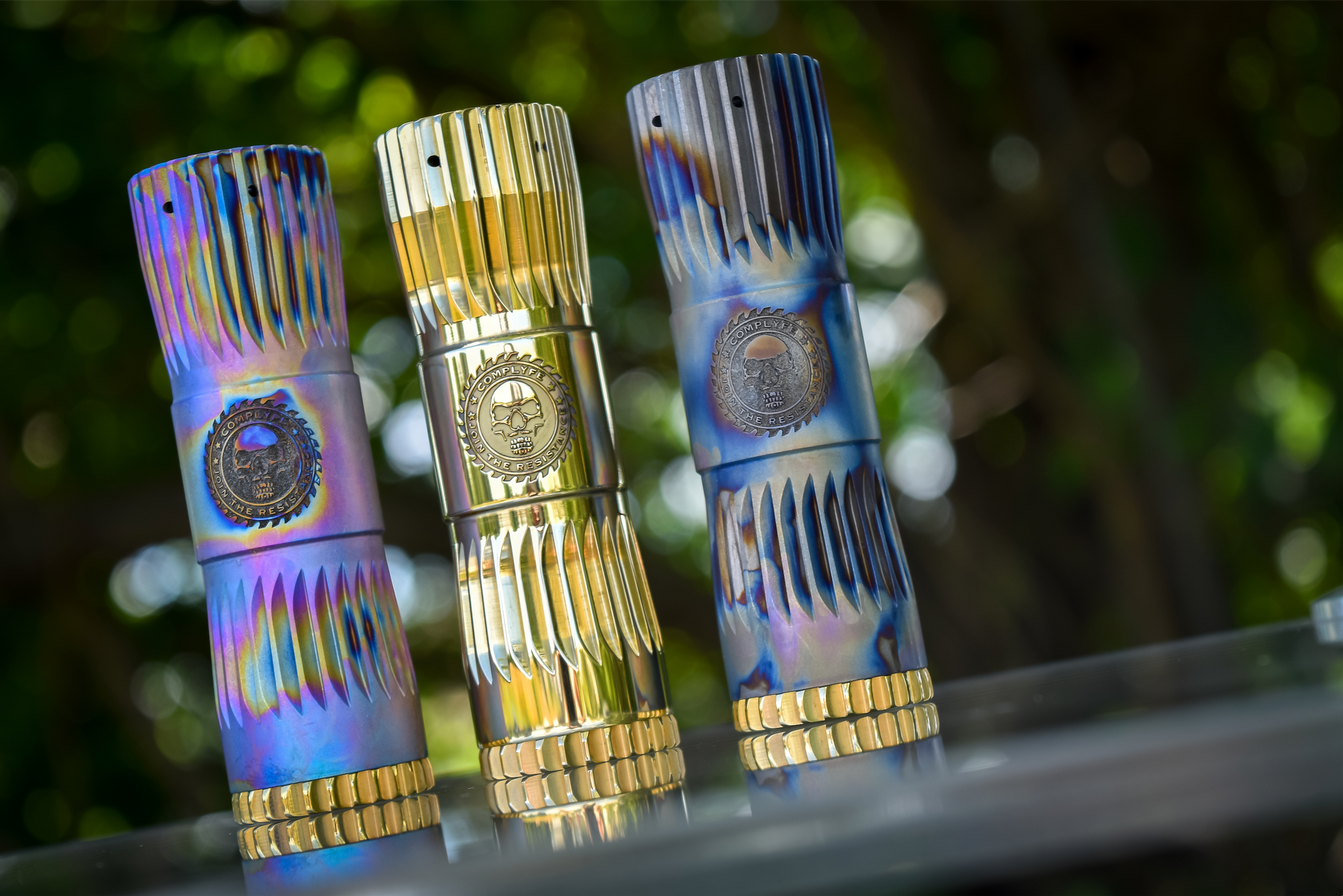 HACKSAW COLLECTION Tubes and caps - Platinum Hiram