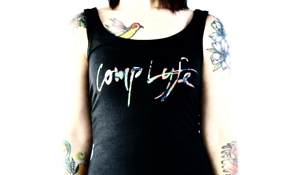 SAWBLADE CAMO TANK<br><I>available in pink or black</I>